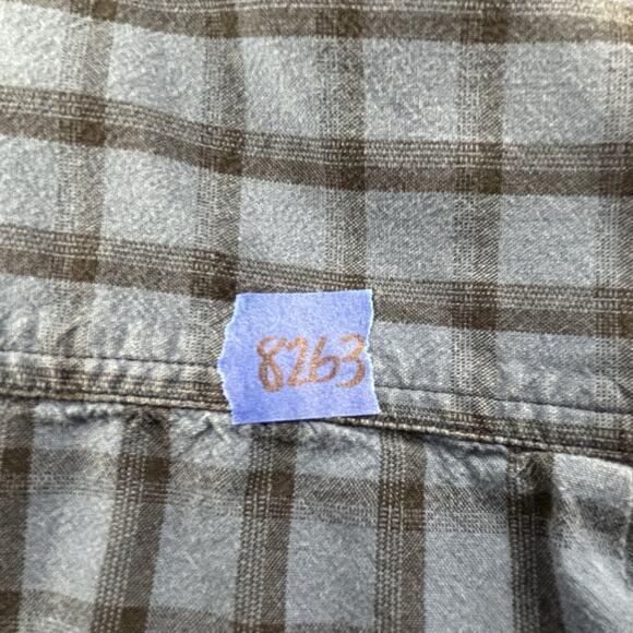 Carhartt Shirt Adult Large Check Button Up Long Sleeve Workwear Casual Men's - Picture 14 of 14